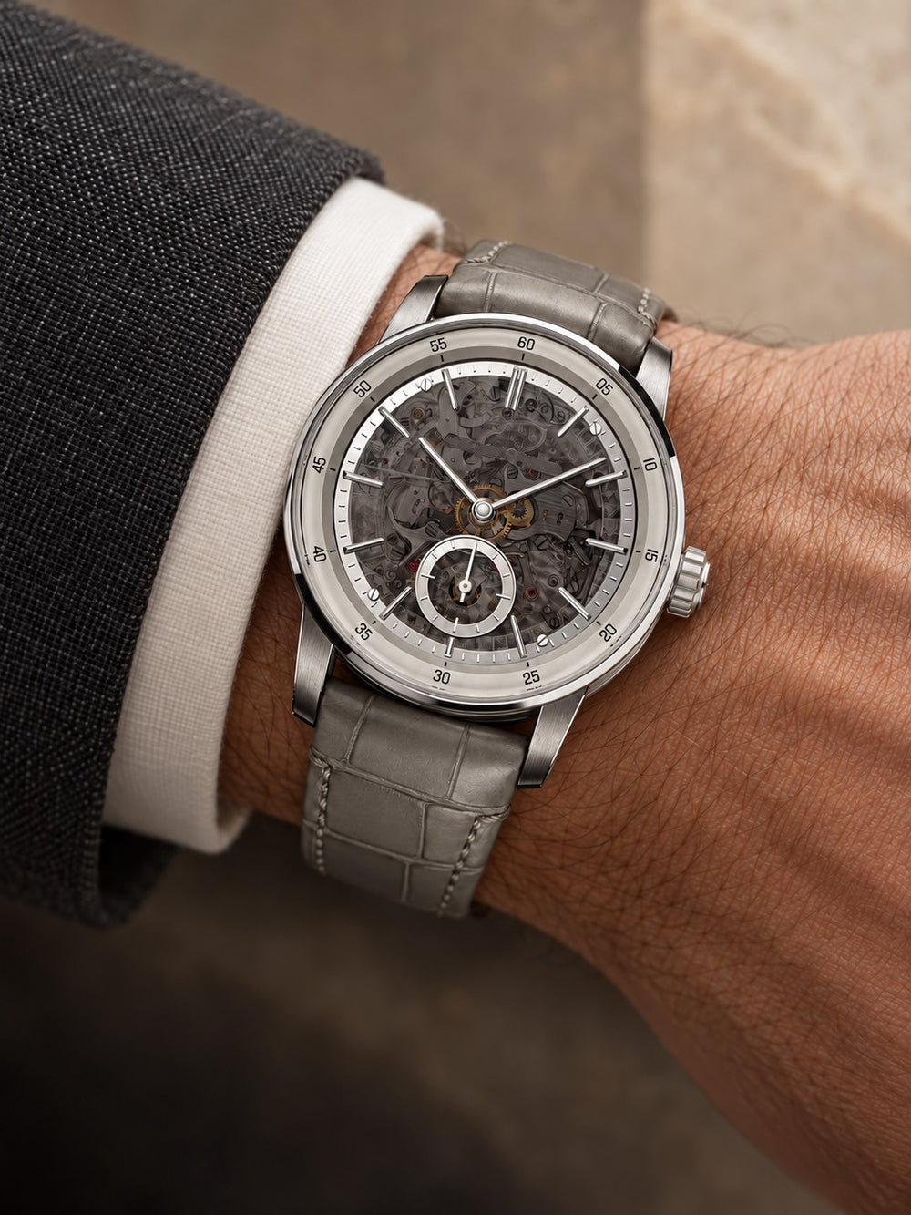 A watch worn with personal style